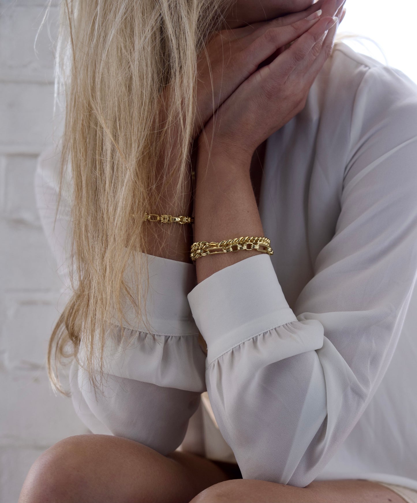Geflochtenes Armband  | Gold