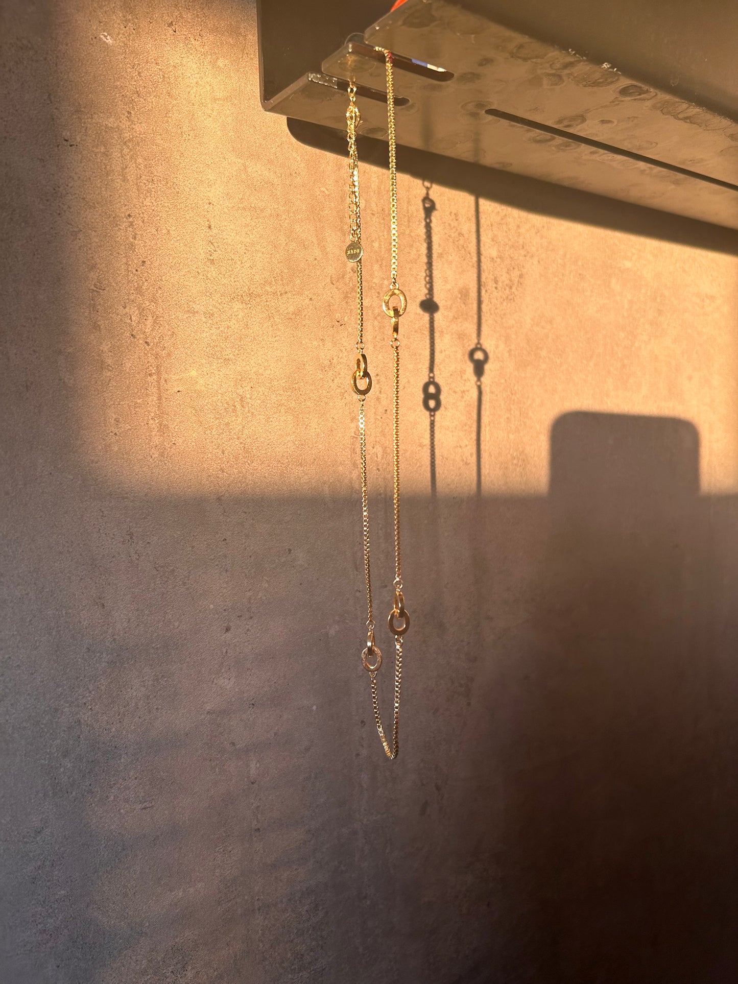 Halskette mit vier Elementen | Gold